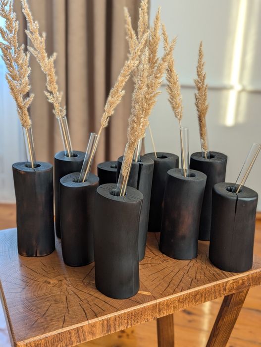 Вази  для сухоцвітів ручної роботи