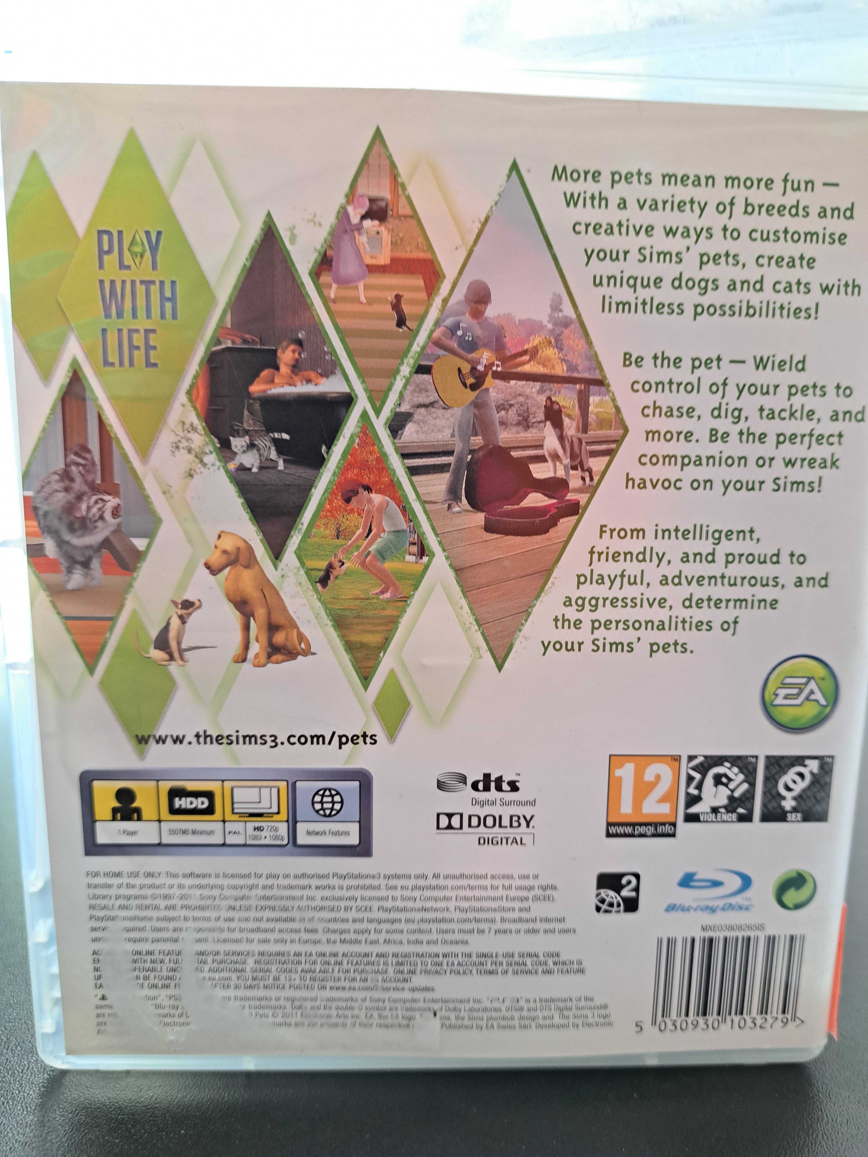 The Sims 3: Zwierzaki PS3 Wysyłka Wymiana Sklep Mokotów
