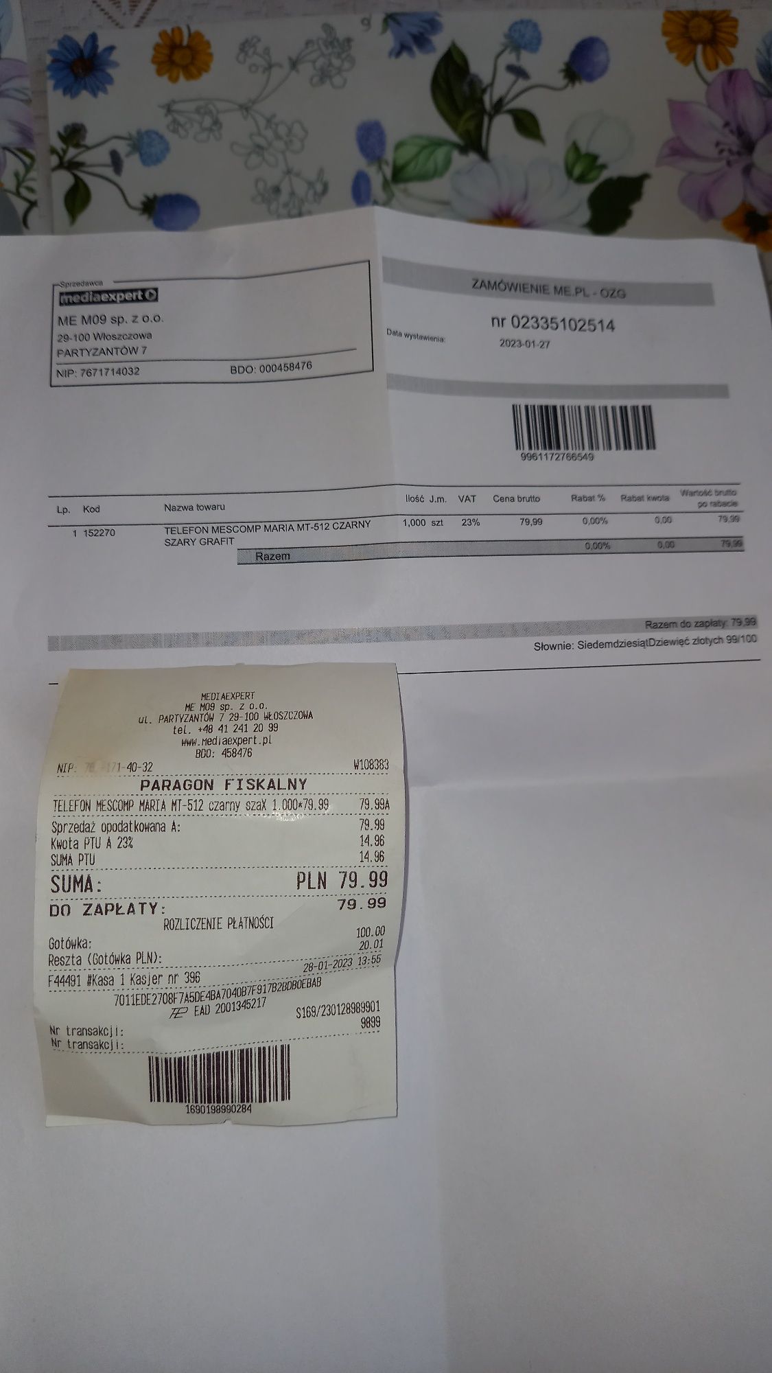 Telefon stacjonarny dla seniora