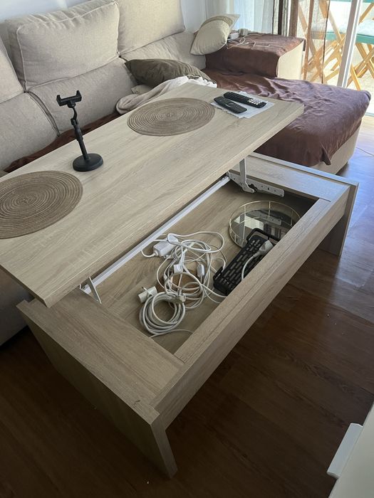 Mesa apoio extensivel