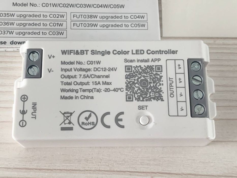 Wifi Led Контролер Tuya, універсальний світлодіодний Димер, регулятор