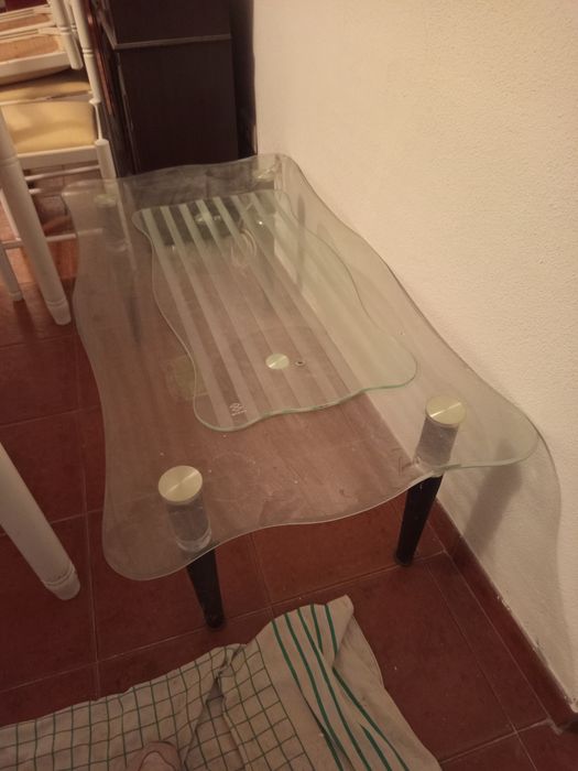 Mesa de centro vidro
