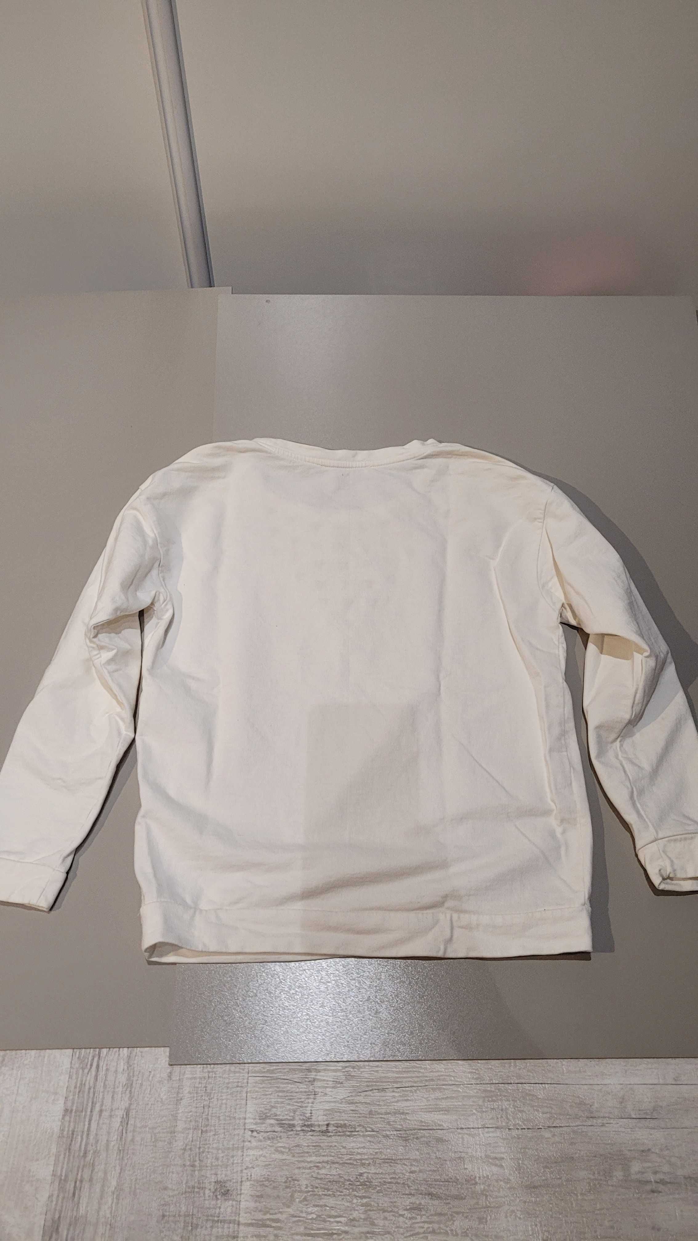 Bluza biała z cekinami Terranova S 36