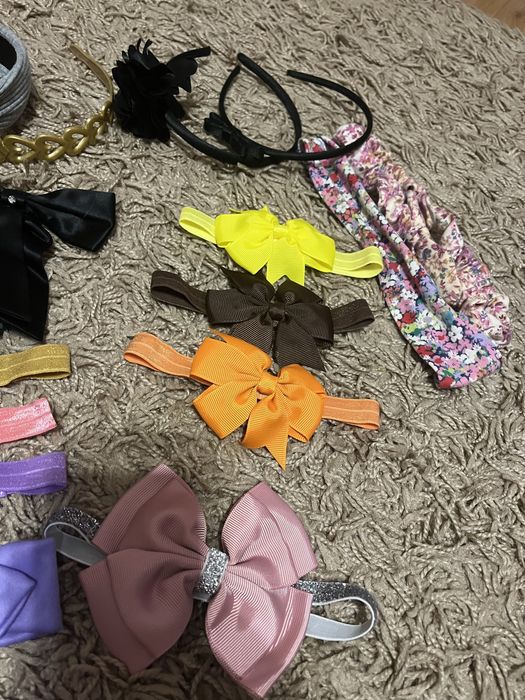 Обруч повʼязка резинки заколки