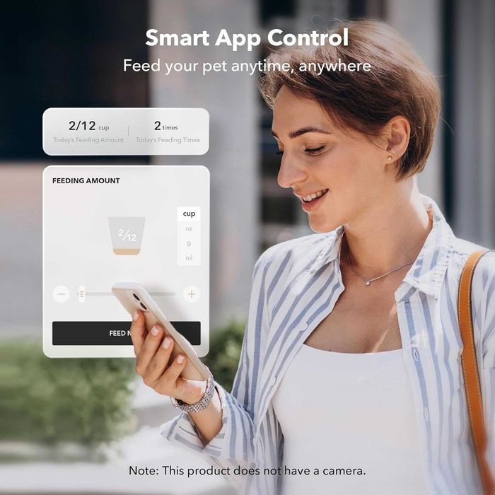 Dozownik Karmy Automatyczny 5l Petlibro Granary Smart Feeder Dual Bowl