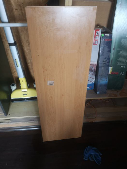 Półki laminowane 120x 40 cm. Kolor olcha