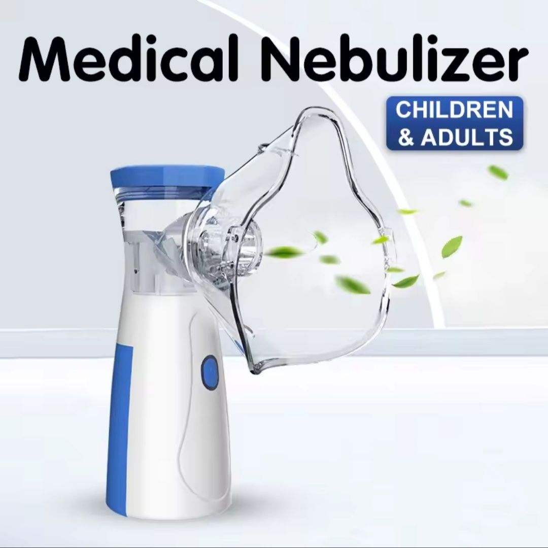 Inhalator siateczkowy przenośny nebulizator bezprzewodowy medyczny