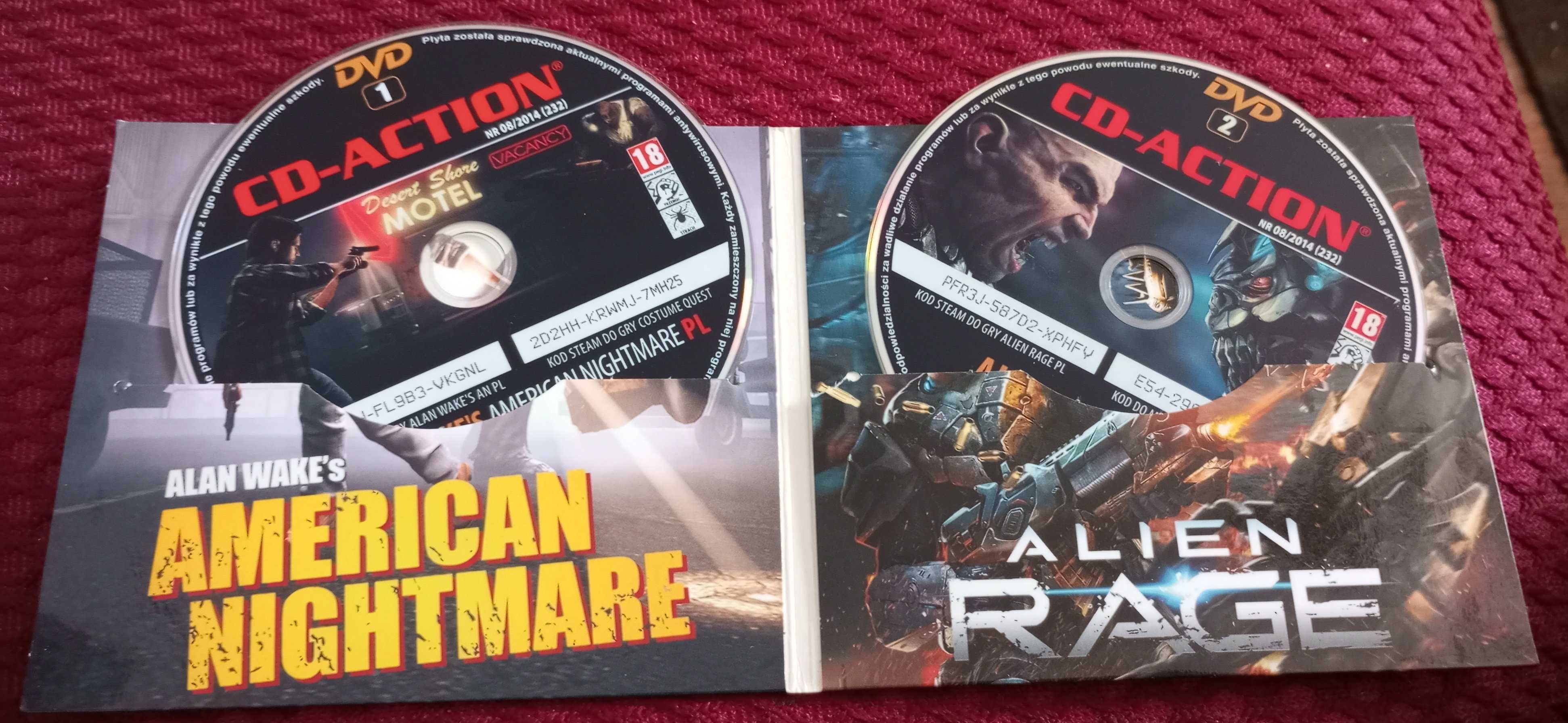 CD-ACTION 8/2014 #232 KOLEKCJONERKA Alan Wake's American Nightmare PL