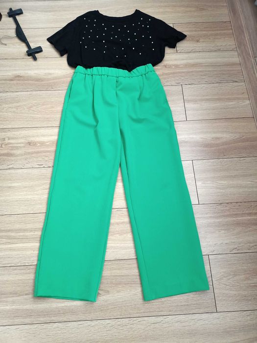 Modne szerokie spodnie