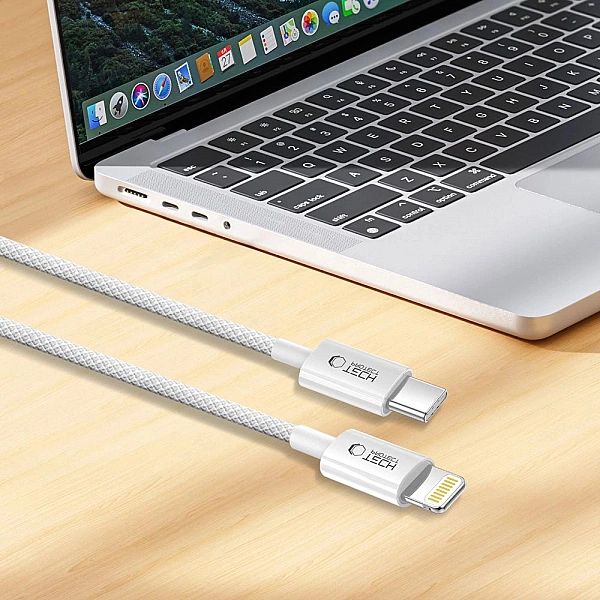 Kabel Tech-Protect UltraBoost USB-C / Lightning PD27W/3A 200 cm - szar