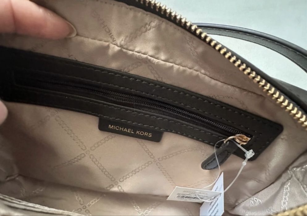 Michael Kors Parker listonoszka czekoladowy brąz new