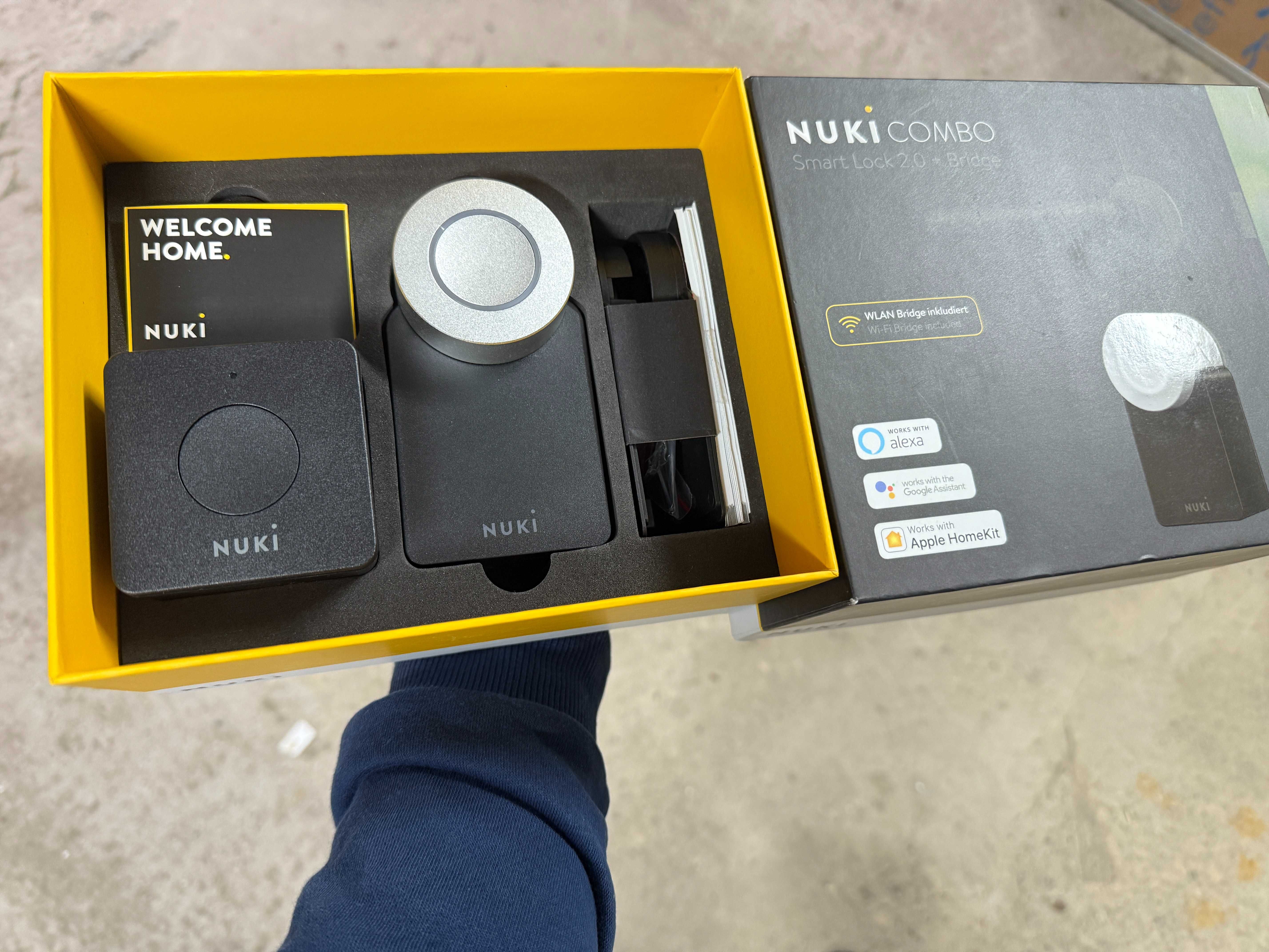 Розумний замок NUKI Combo 2.0 Smart Lock 2.0 + Bridge Apple Homekit