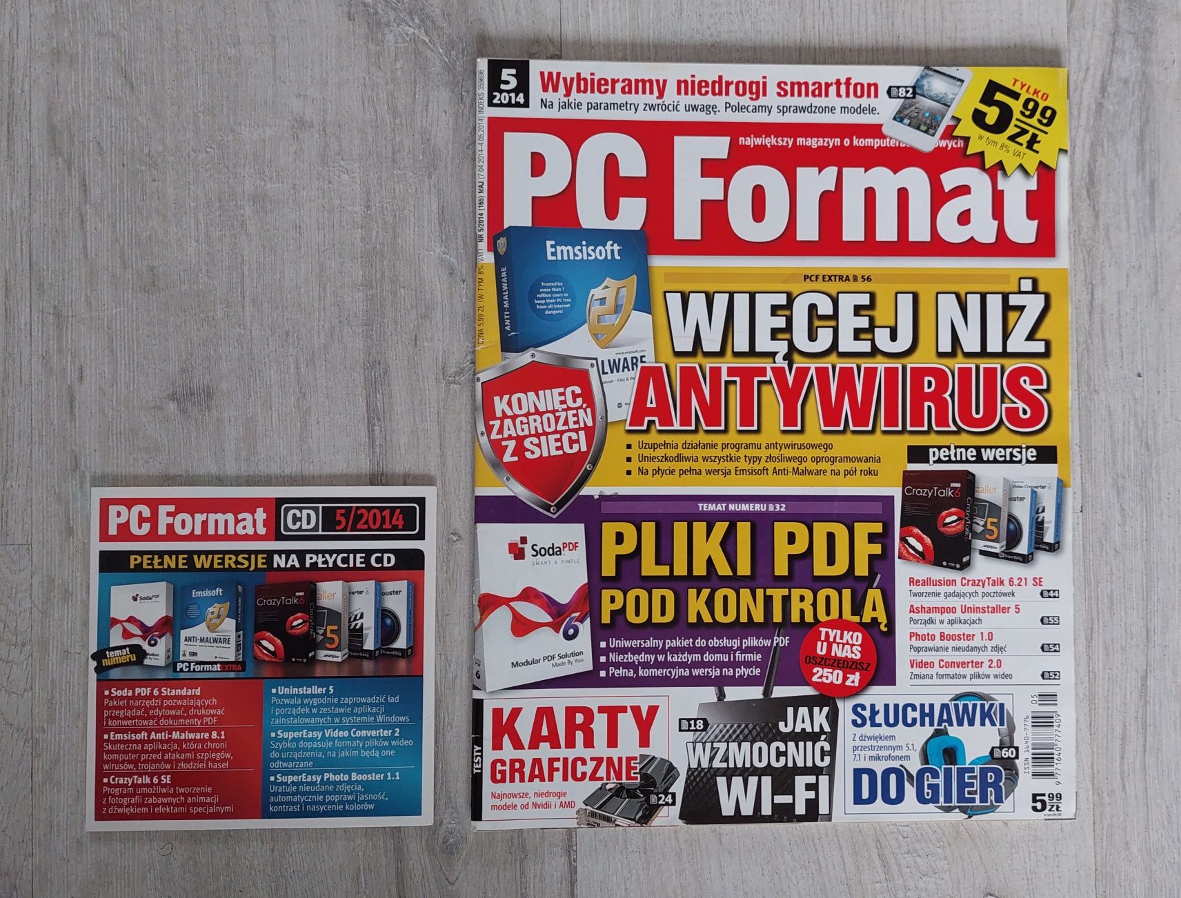 PC Format 5/2014 z płytą CD