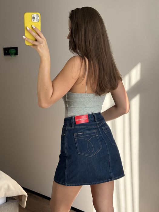 Джинсова юбка Calvin Klein Jeans