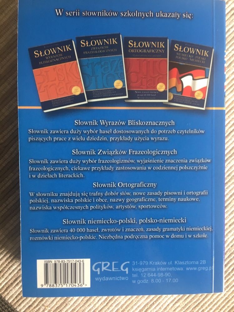 Slownik angielsko-polski/polsko-angielski Greg 3w1,wydanie kieszonkowe