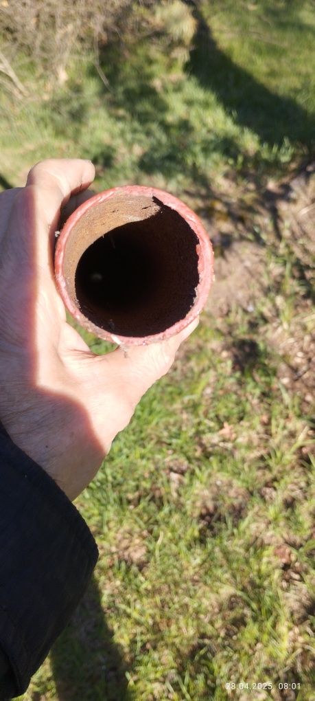 Rurki stalowe fi 51mm, długość 2.2m