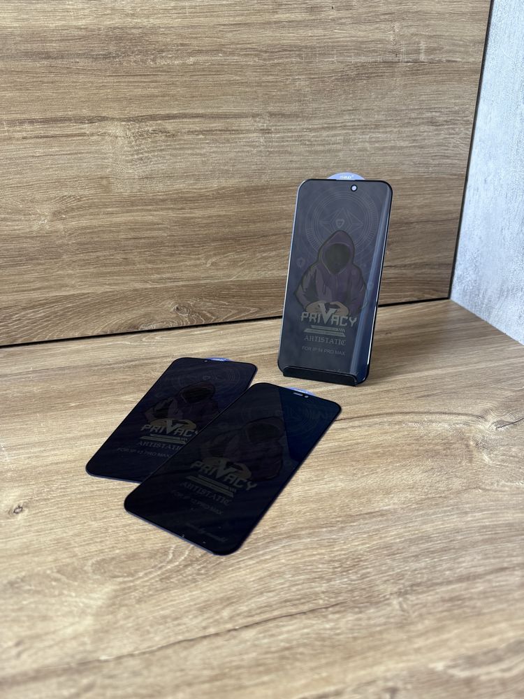 Стекло антишпион iphone 15 15 Plus 15 Pro Max. Защитное стекло айфон
