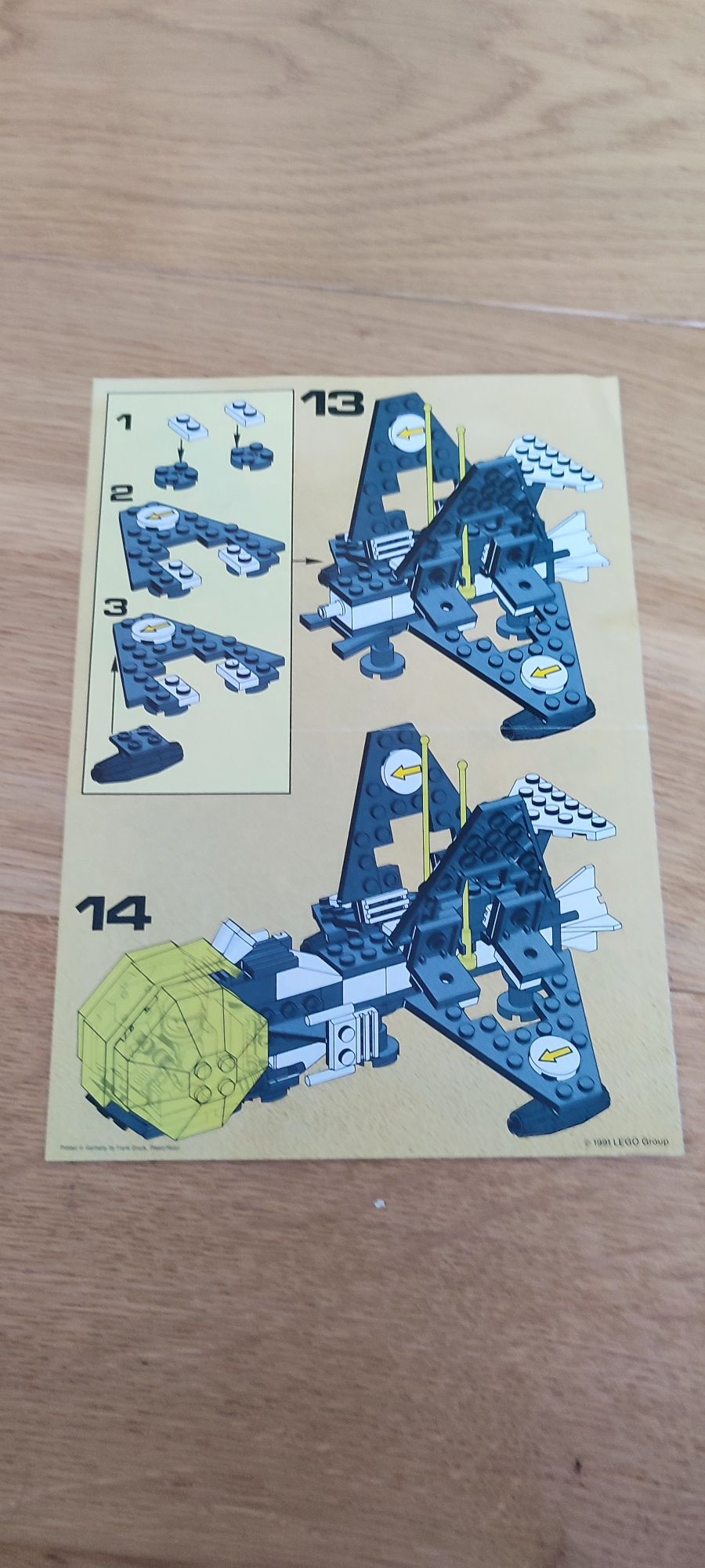LEGO space blacktron 6887 instrukcja