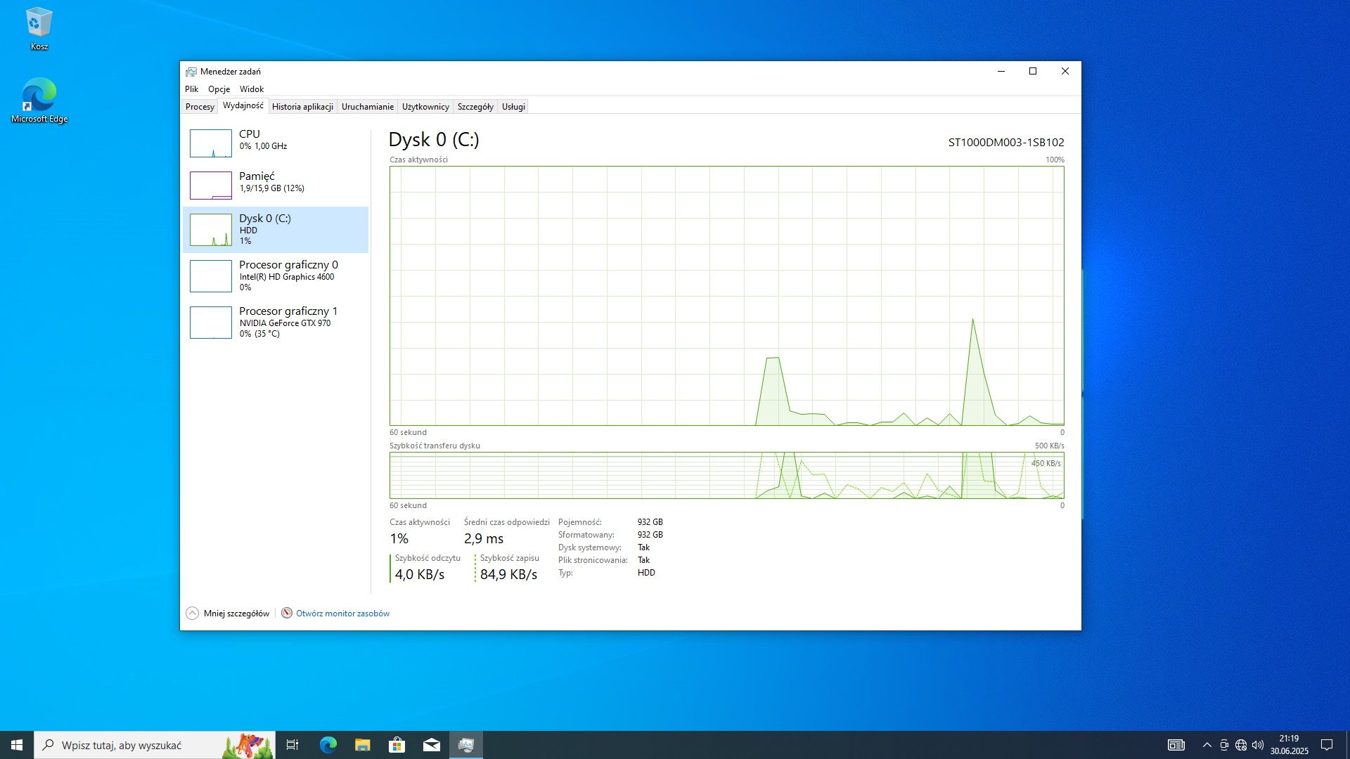 Komputer gtx 970 i7 sprawny