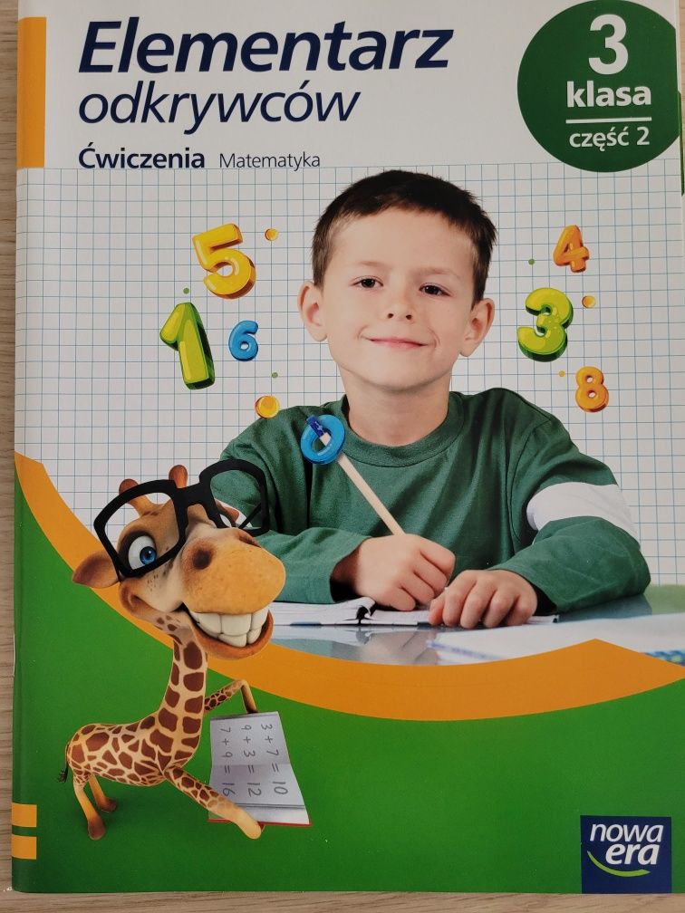 Ćwiczenia Elementarz odkrywców matematyka kl.3 cz.2
