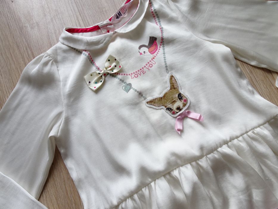 H&M bluzeczka bluzka wizytowa 116