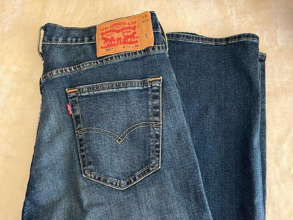 Calças Levis 501 - W34, L34 - NOVAS