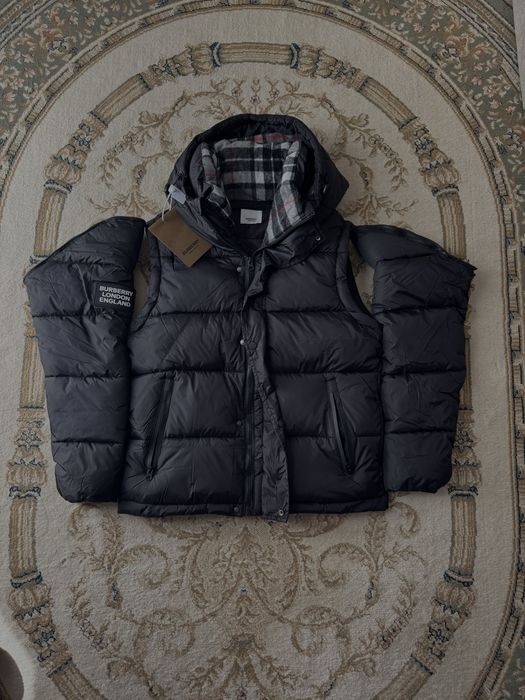 Пуховик burberry