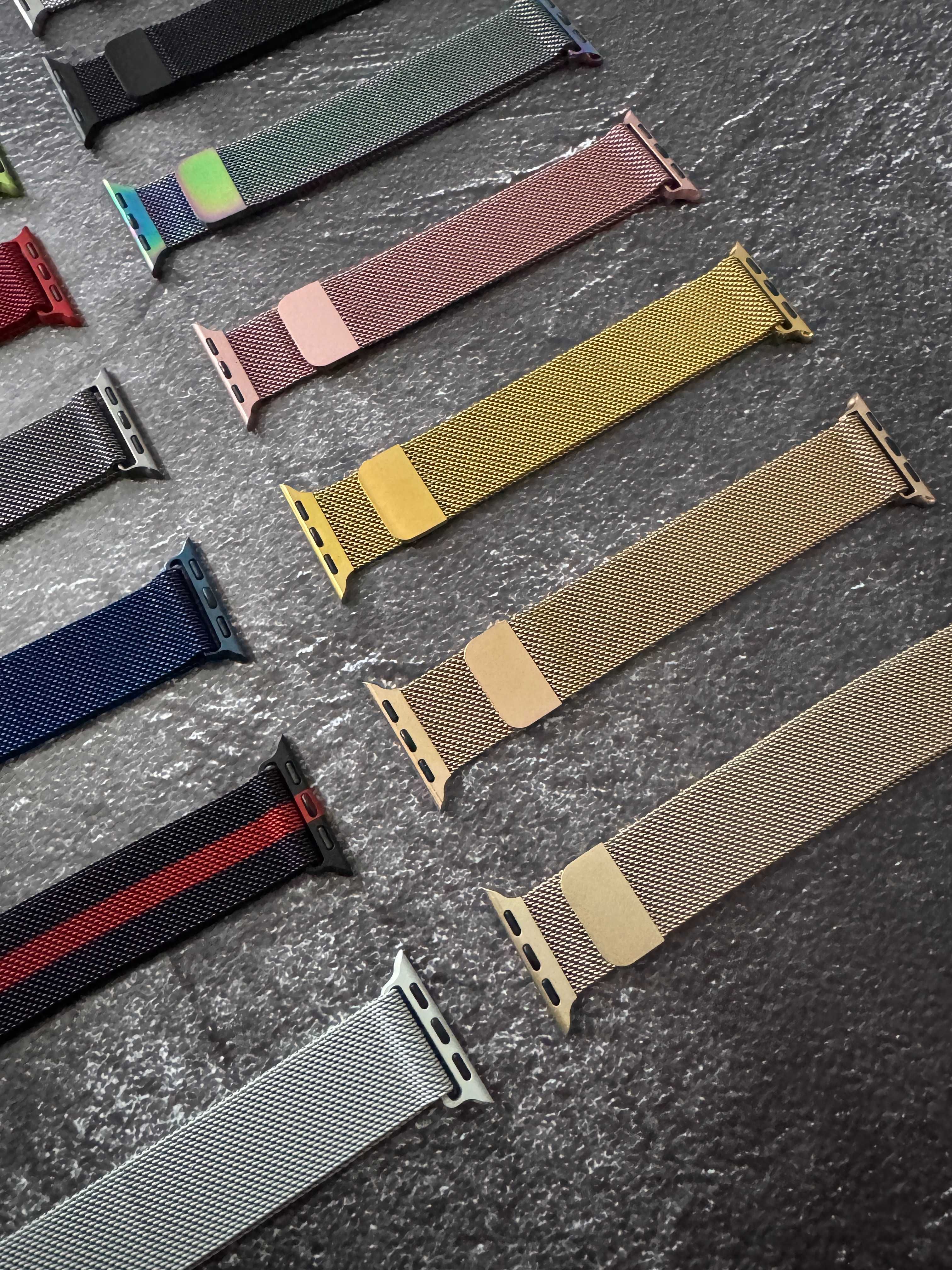 Ремінець Міланська петля Apple Watch Миланская петля Milanese loop