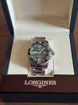 Longines HydroConquest Automatic Green Ceramic Diver 41m L3.781.4.06.6