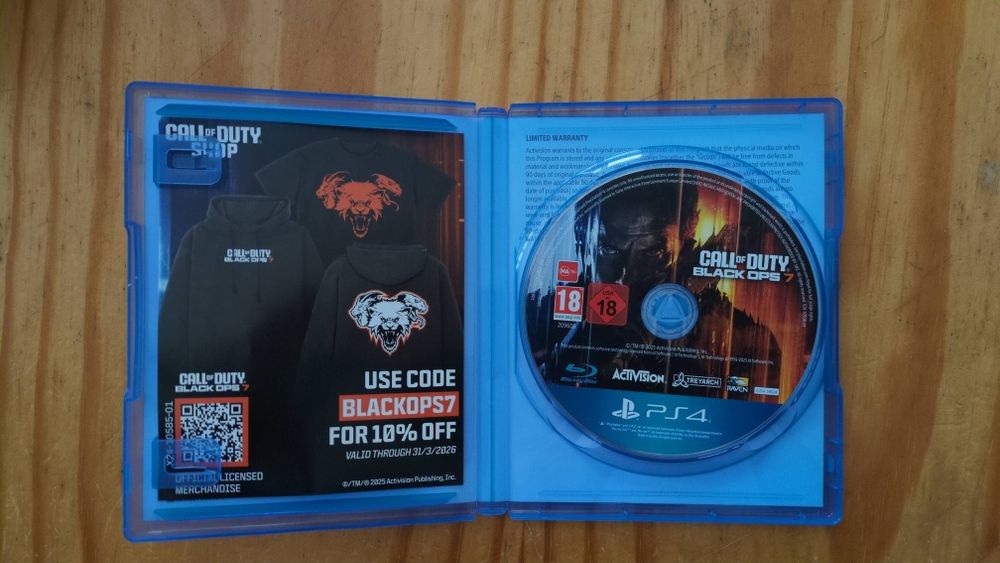 Jogo (PS4) Call of Dutty Black Ops 7 (BO7)