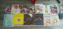 Lote de livros de culinária