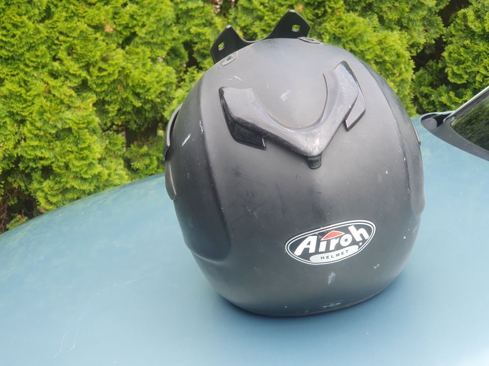 Kask motocyklowy Airoh S4 Black Matt kask cross do crossa helmet