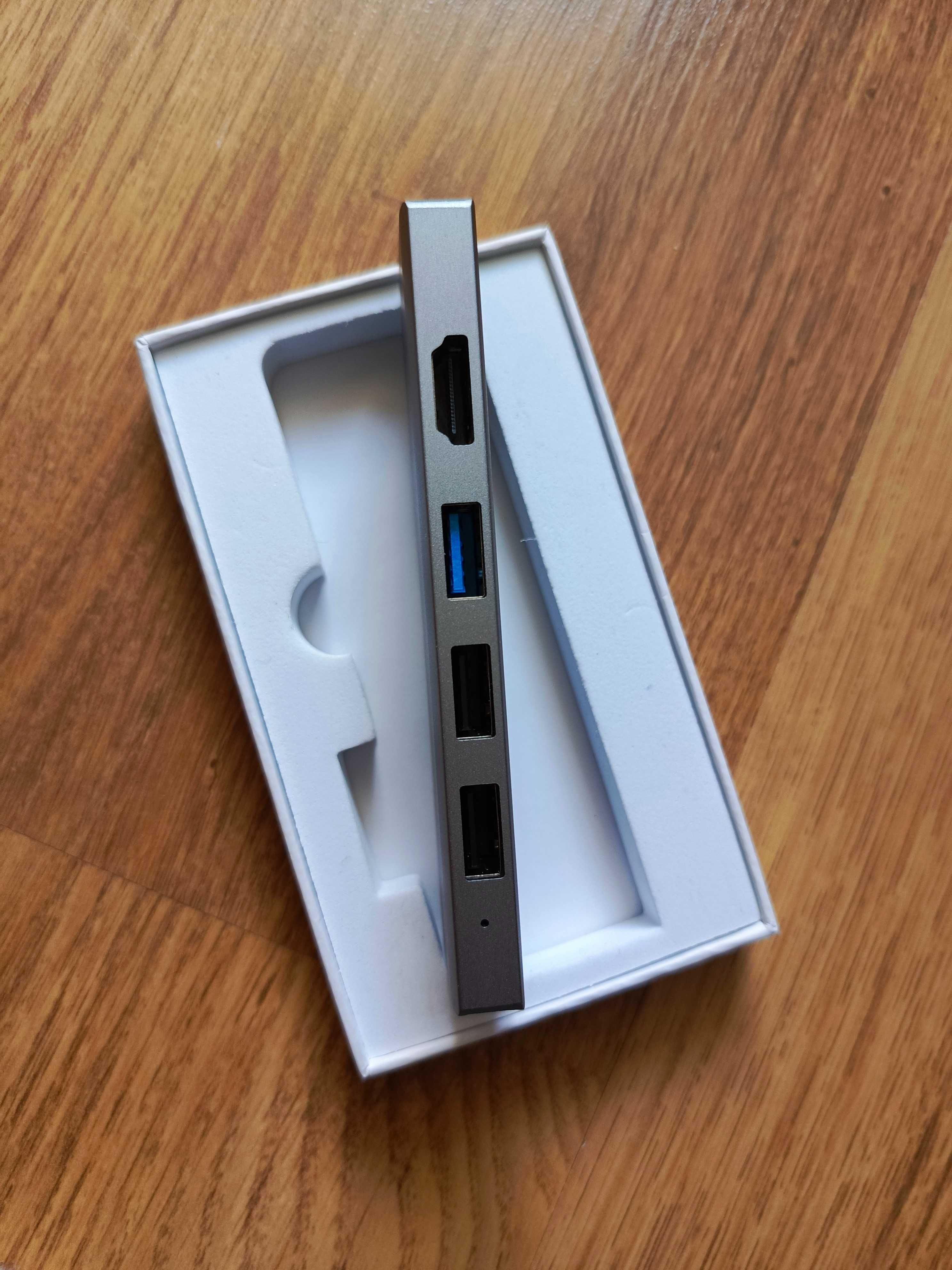 Hub USB-C Thunderbolt 3 Adapter USB 3.0 typu C