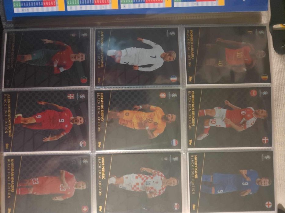 Match Attax Euro 2024 - “Black Edge”