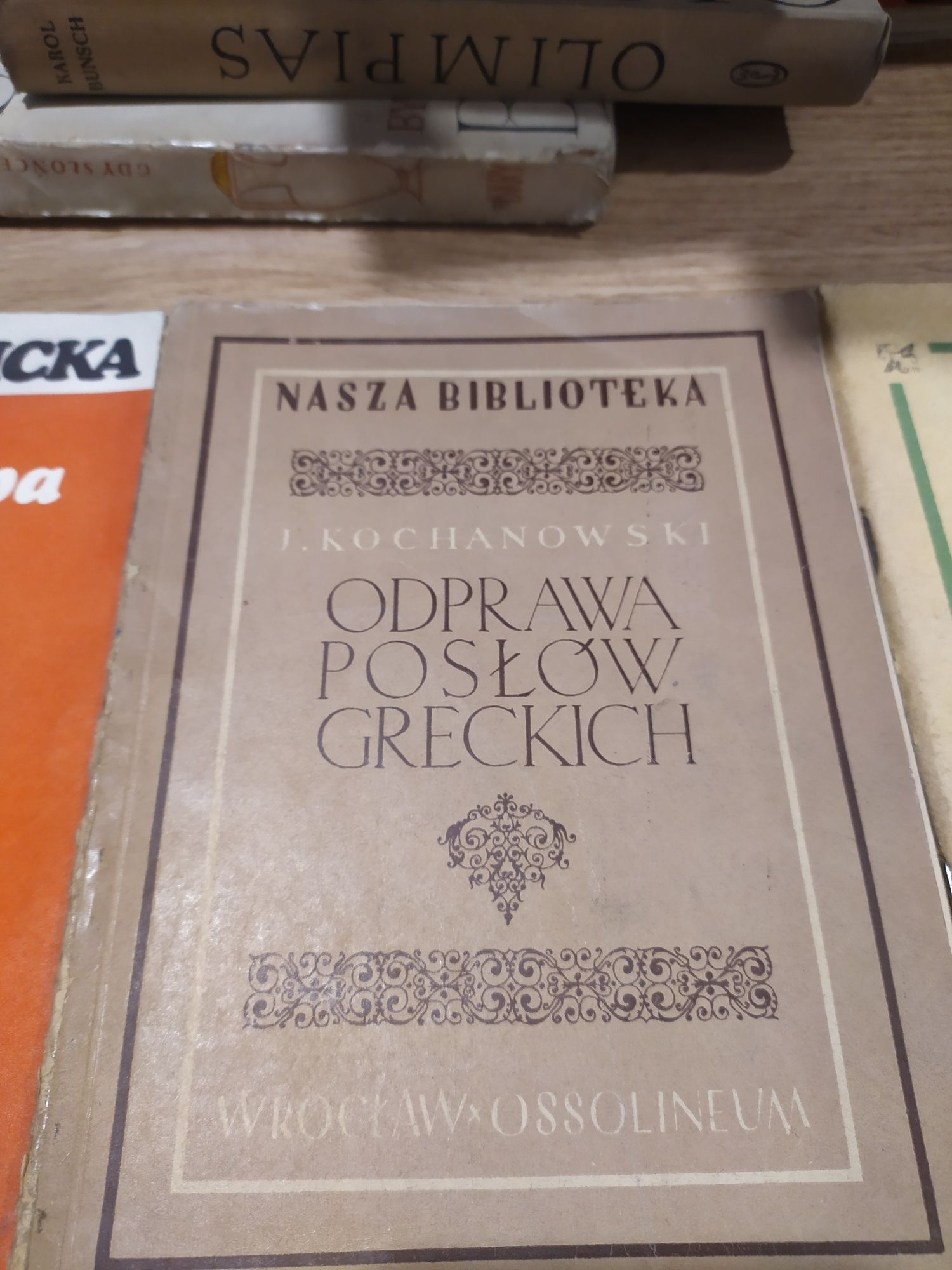 Lektury Nasza szkapa, Odprawa posłów greckich, Konrad Wallenrod