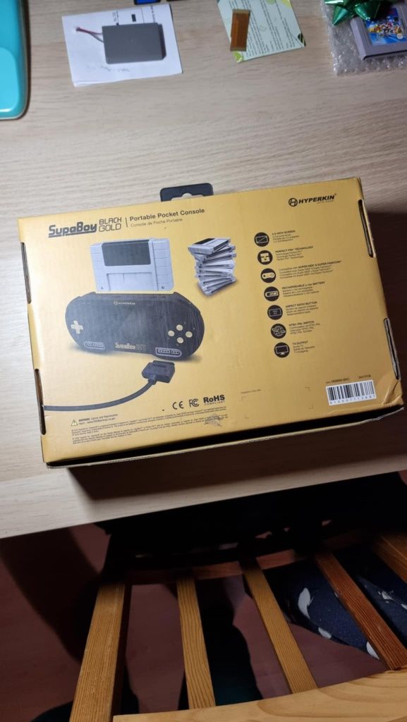 Hyperkin SupaBoy, SNES, NES, pegazus + akcesoria.