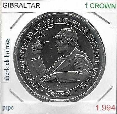 Gibraltar - - - "Sherlock Holmes" - - - - - Moedas
