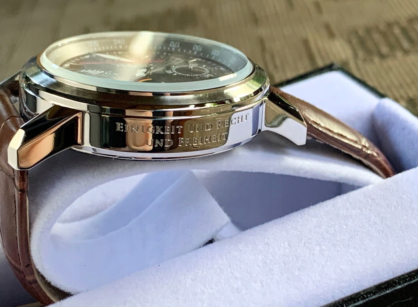 Zegarek Męski Orzeł Prawo i Wolność Seiko mechaquartz caliber VK83