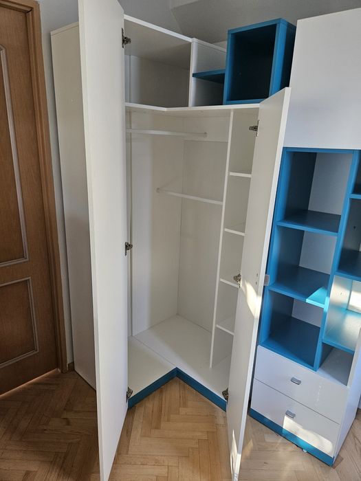 Szafa narożna młodzieżowa Mobi 1