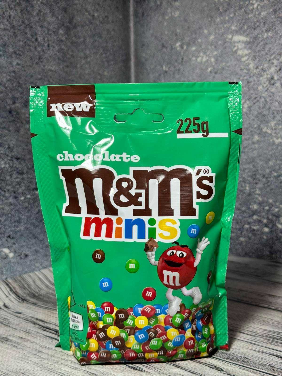 Драже M&M`s Minis Chocolate 225 г