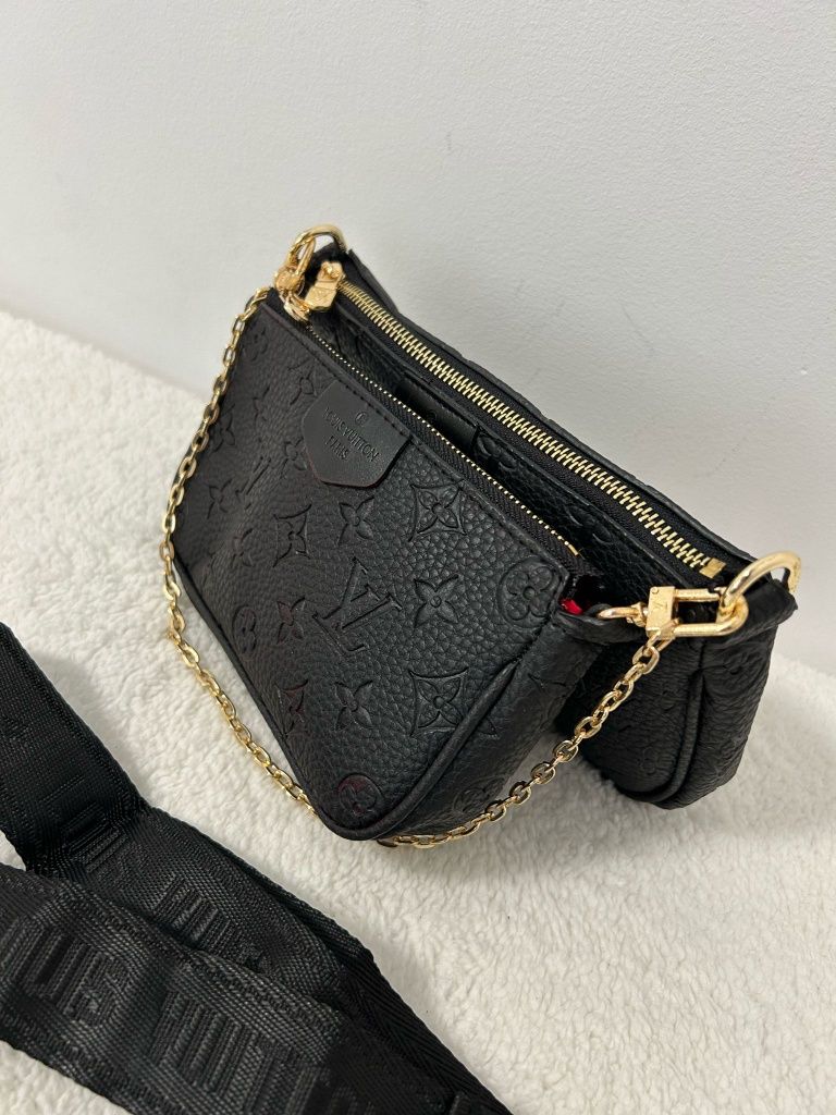 Torebka listonoszka skórzana Louis Vuitton Multi Pochette Premium