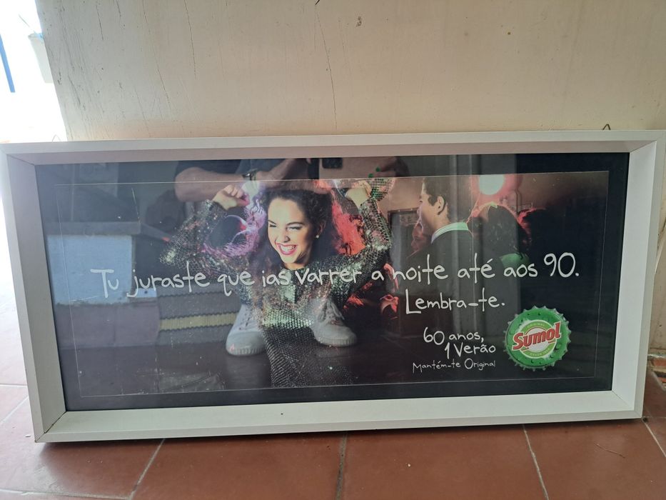 Quadro dos 60 anos da Sumol