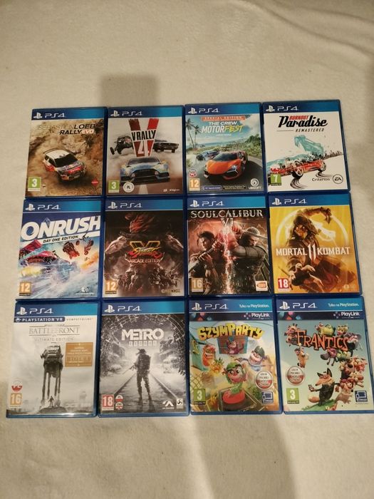 Gry Ps 4 i Ps 5 Stan idealny