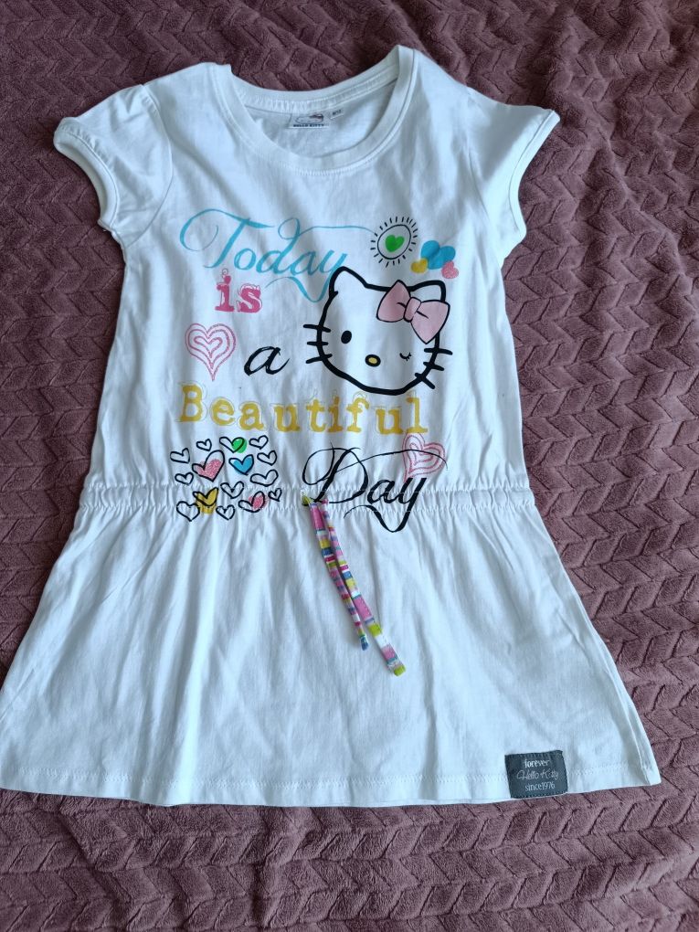 Bluzka tunika Hello kitty 140