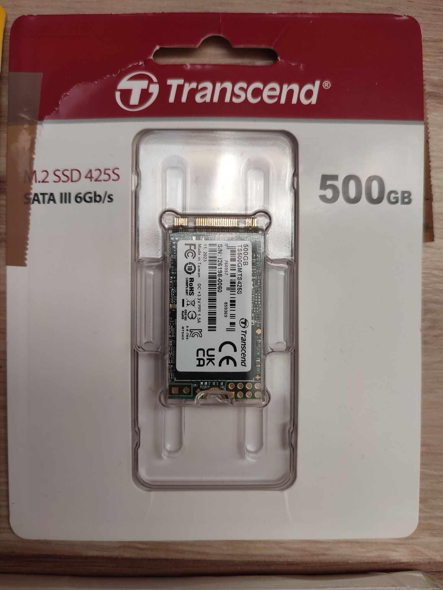 Karta microSD KODAK 64GB + SSD Transcend 500GB m.2 SATA + obudowa m.2