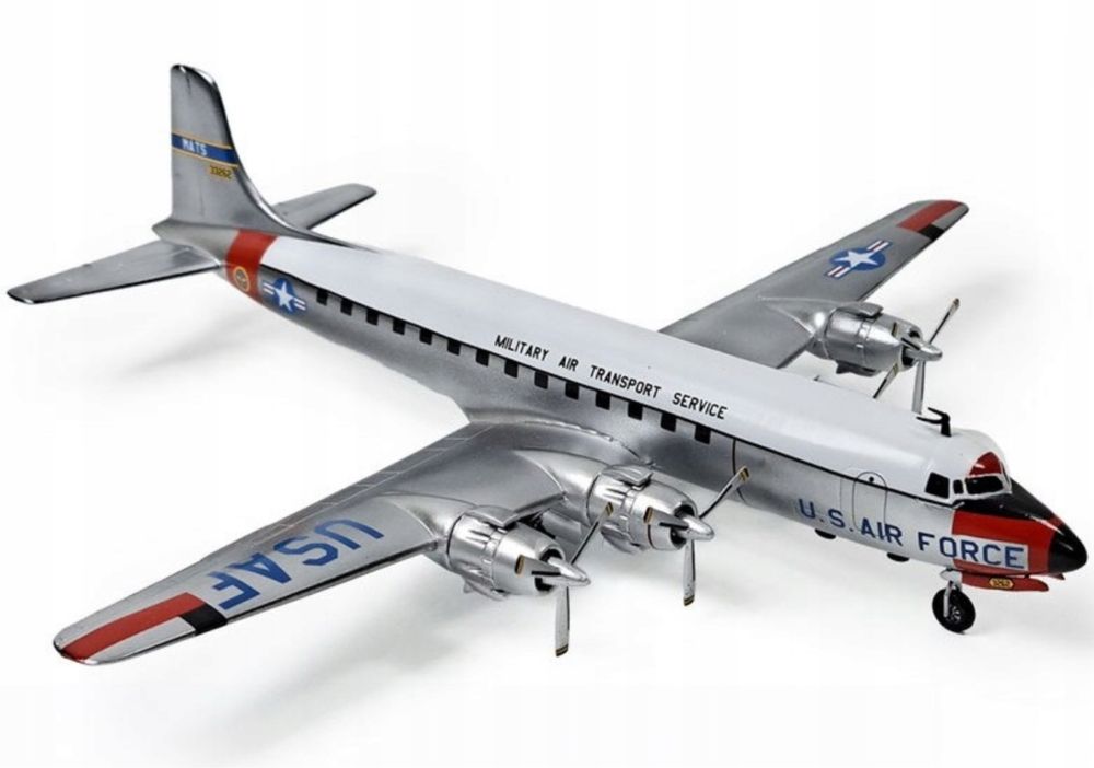 Academy 12634 samolot USAF C-118 Liftmaster model do sklejania 1:144