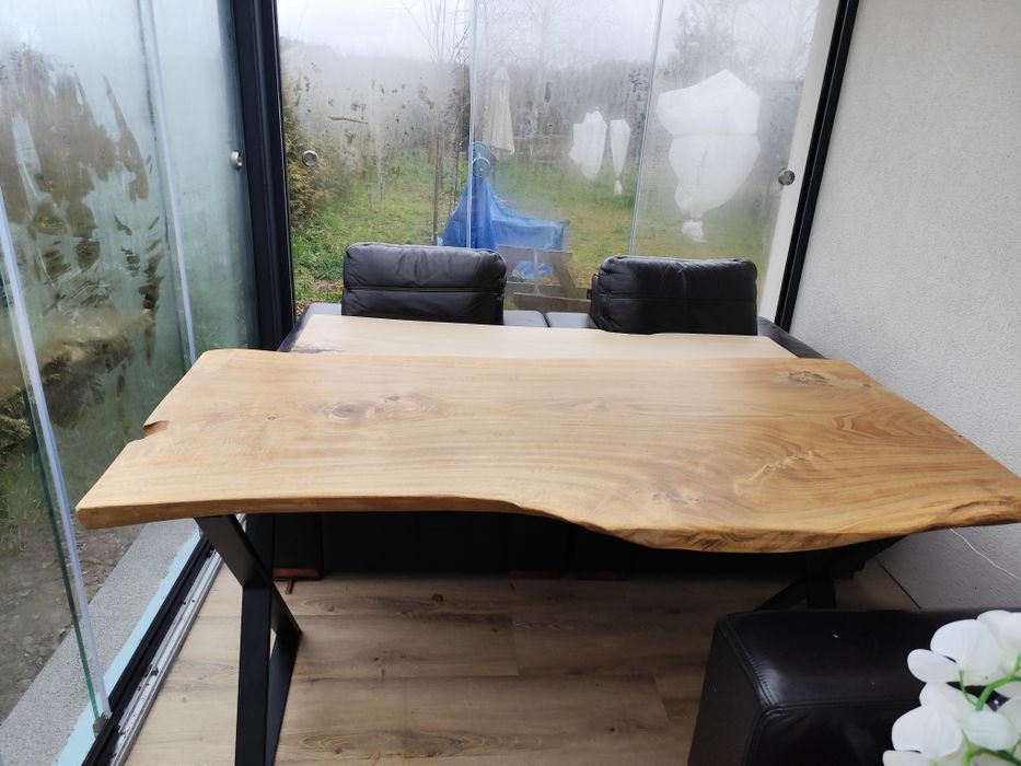 Solidny blat naturalne drewno