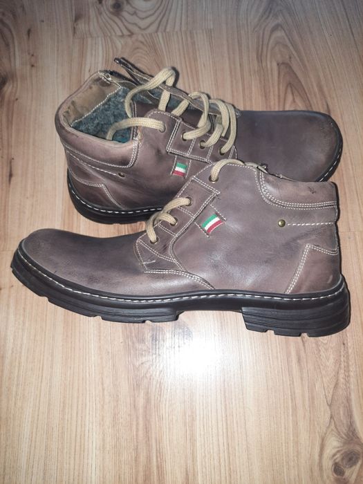 Buty męski zimowe skóra Joker 43 wkładka 28.