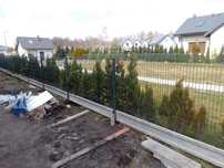 Ogrodzenie panelowe Panele ogrodzeniowe 3D Słupki Podmurówka PRODUCENT
