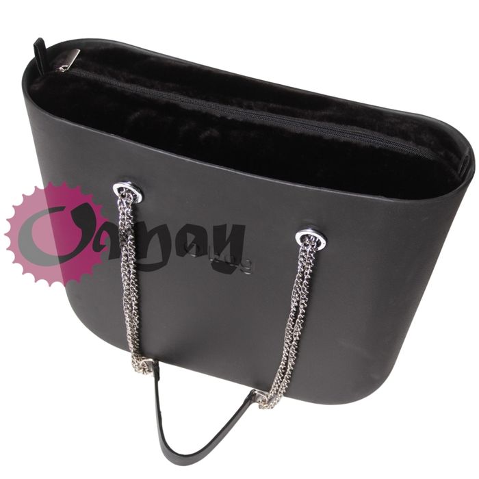 organizer do OBAG STANDARD czarny futrzak 2 kieszenie wkład OMAY